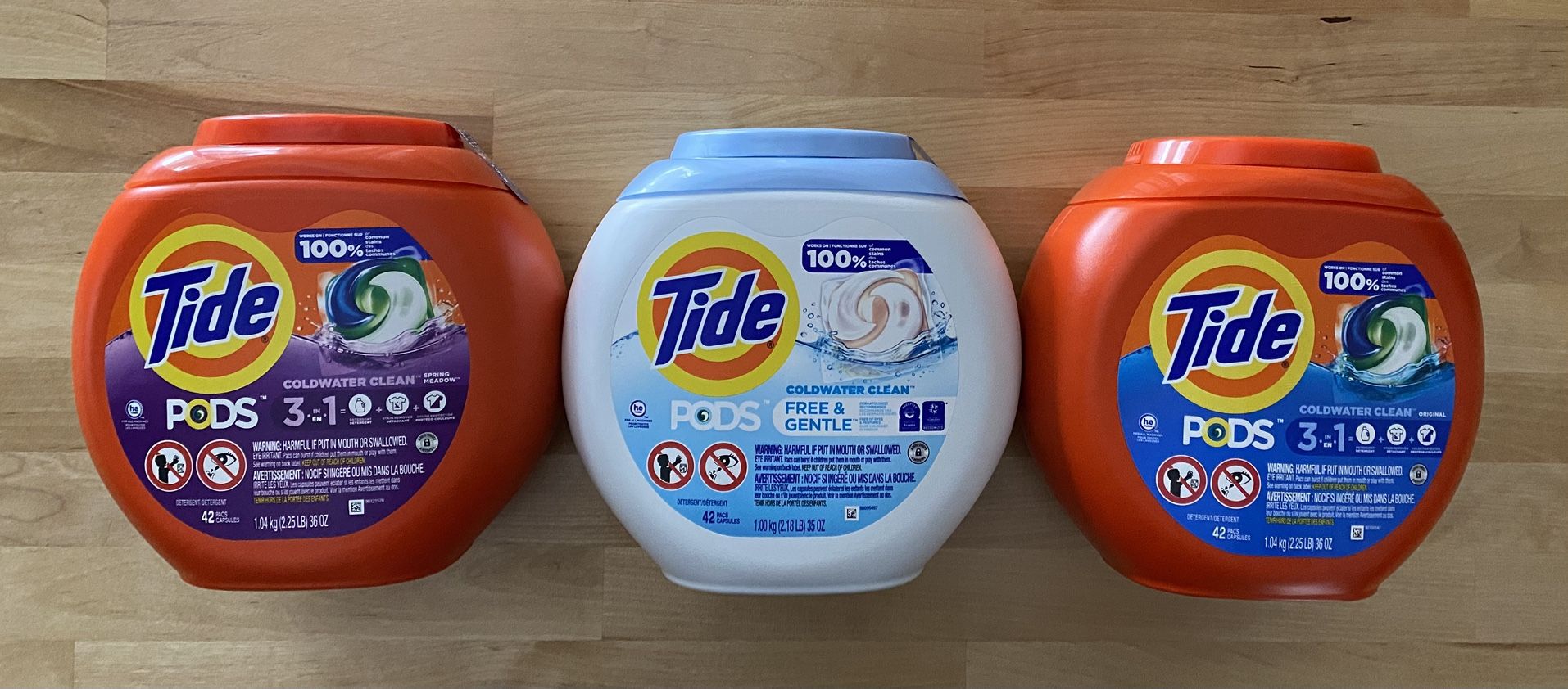 Tide 42 count pods