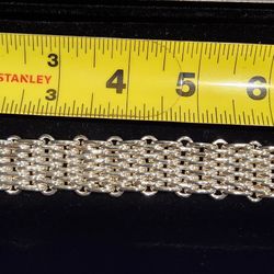 .925 Silver Bracelet 8 Inch Long 116 Grams.  $299.00