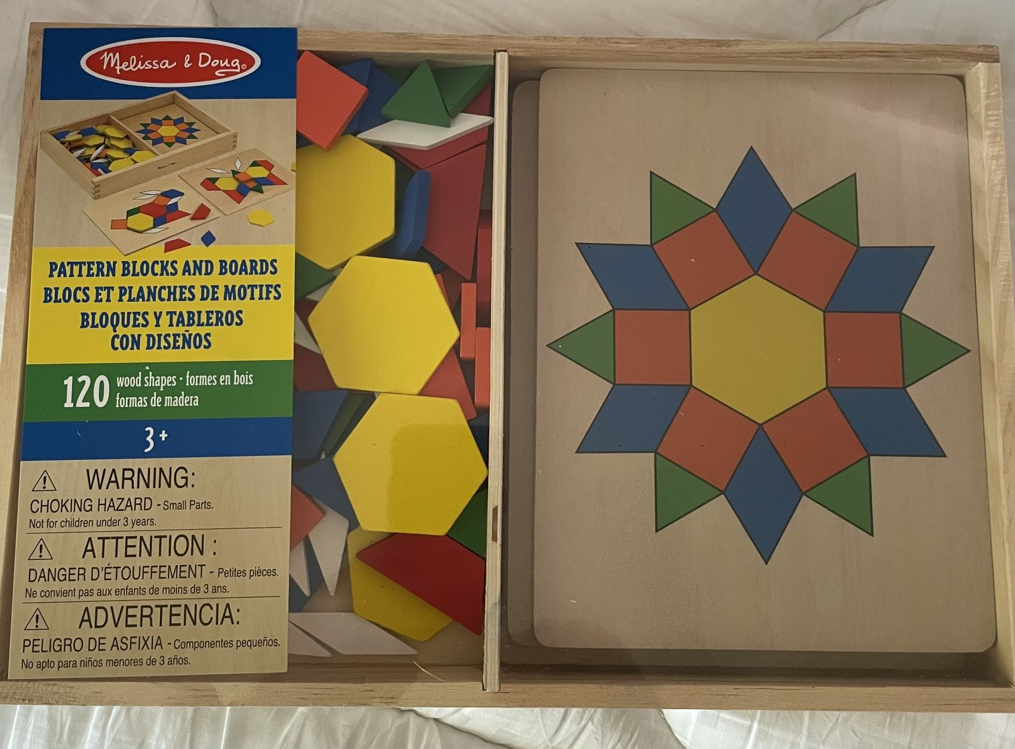 Melissa & Doug Pattern Blocks And Boards