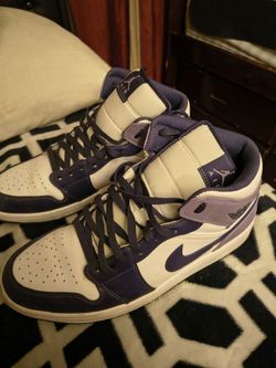 Nike Air Jordan 1 mid sky j purple ( size 12 )