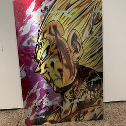 Dragon Ball Z Vegeta Poster 