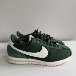 Nike Cortez Green Suede and Nylon Men's Sneakers