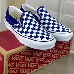 Vans Classic Slip On Color Theory Checkerboard Shoes - Men’s 4.5/Women’s 6 - New in Box