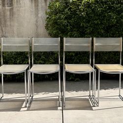 Italian Spaghetti Side Chairs by Giandomenico Belotti for Alias Design, 1980s, Set of 4