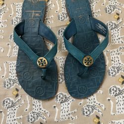 Tory Burch Leather Sandals Size 8
