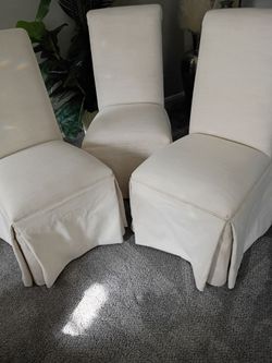 4 beige chairs 80 bucks