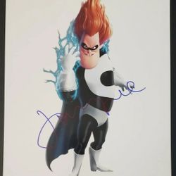 Jason Lee signed 8x10 Autograph Photo - Disney Incredibles as Buddy Pine