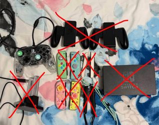 Nintendo Switch Controllers and Accessories Lot