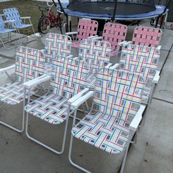 Webbed Lawn Chairs