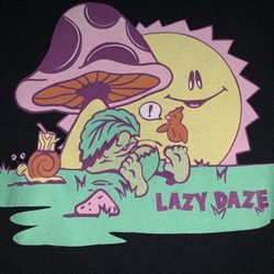 Lazy Daze Skate Tee Shirt Vintage Y2K Shirt