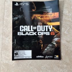 Call Of Duty: Black Ops 6 Digital Code 