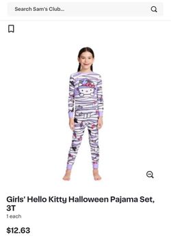 Girls' Hello Kitty Halloween Pajama Set 4