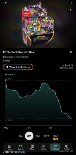 Pitch black booster box
