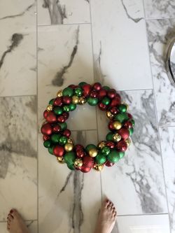 $28 Christmas wreath