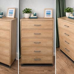Modern Bedroom Dresser – Clean & Sturdy 