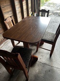 Wooden table