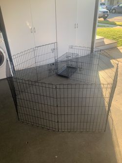 Puppy Crate And Play Pen Thumbnail