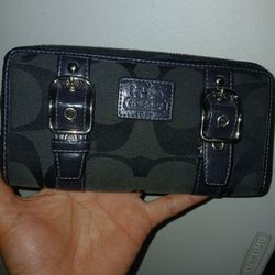 Coach women's leather wallet