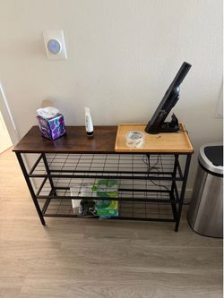 Metal shoe rack