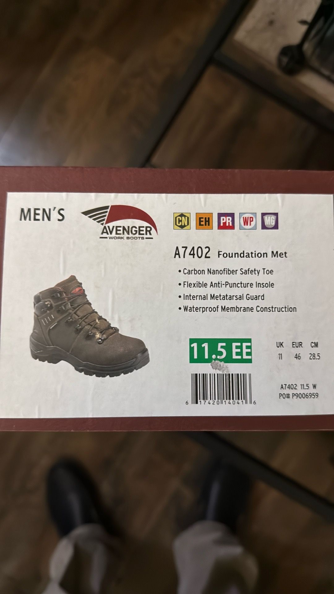 Work boots waterproof