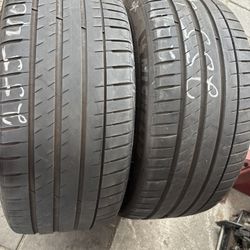 255/40/20 Michelin Pair 100$ Installed And Balanced