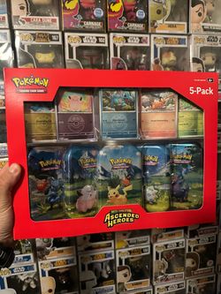 Pokémon TCG Mega Evolution Ascended Heroes 5-Pack