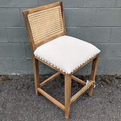 Counter Height Cane Stool