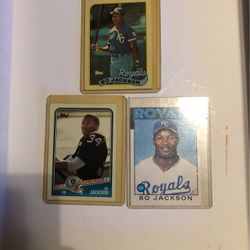 Bo Jackson (Rookies) NFL And MLB