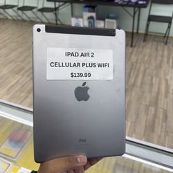 iPad Air 2 Cellular And Wifi 🔓