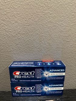 Crest toothpaste