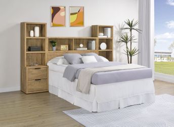 Westpark Mango 3-piece Full Bedroom Set Bookcase Headboard