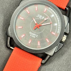 Custom hand crafted rotating quartz watch 