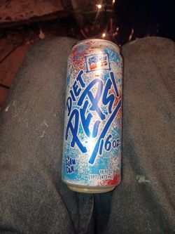 Original Full Can Of Diet Pepsi From 1995 When They Came Out With A 16 Oz