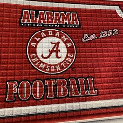 University of Alabama Embossed Door Mat