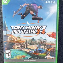 Tony Hawk Pro Skater 3+4 for Xbox Series X/Xbox One Game New Still Sealed 
