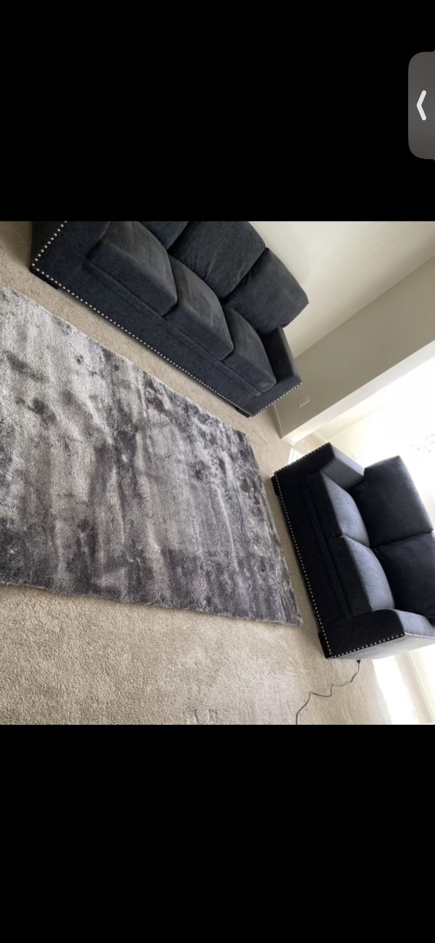 Love Seat & 3 Seater Couch