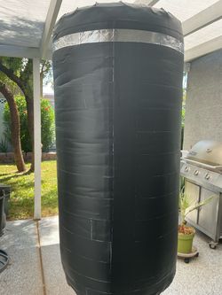 Standing punching bag
