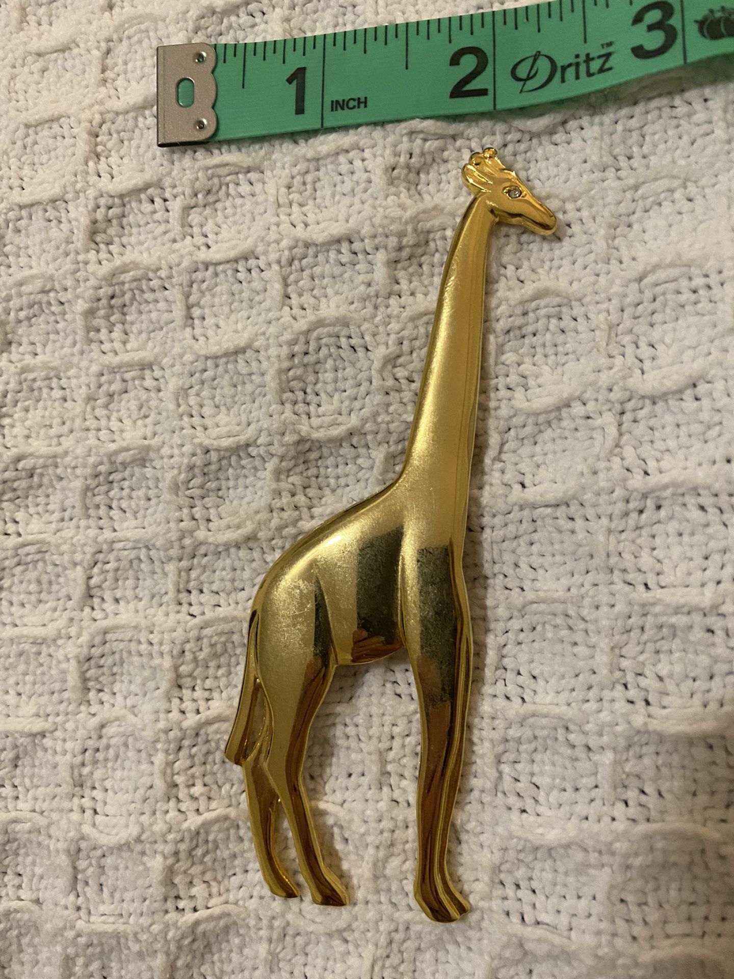 Vintage  Giraffe Brooch