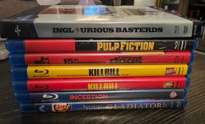 Lot of 7 Blu-ray Movies Tarantino and More