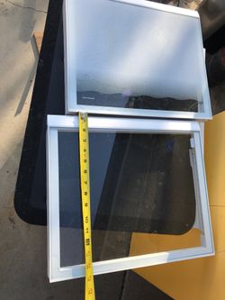 Two free refrigerator glass shelves