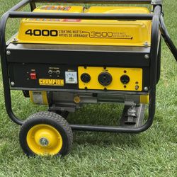 Champion 4000/3500 Generator
