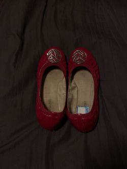 Red Bandolino flats