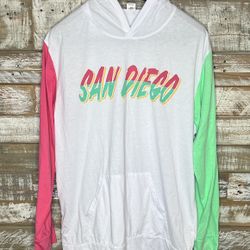 San Diego Padres City Connect Lightweight Hoodie Long Sleeved XL