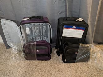 21 Inch Luggage Spinners - 4 Piece