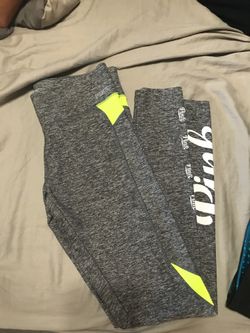 Pink and VS work out pants size small