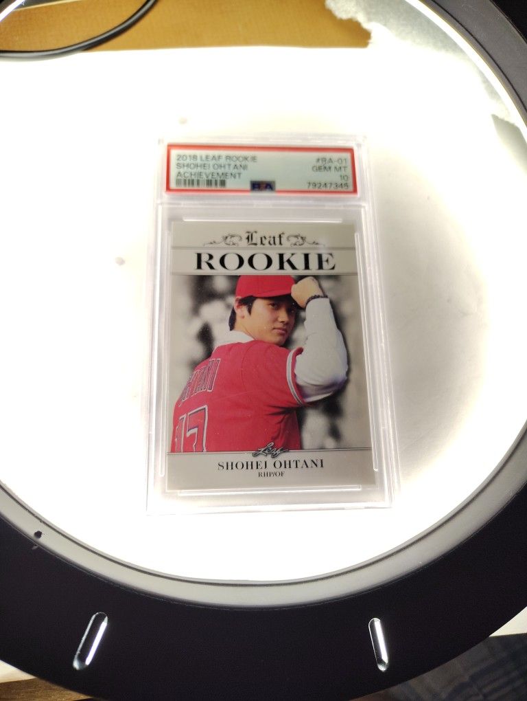 Shonei Ohotani Baseball Rookie Card