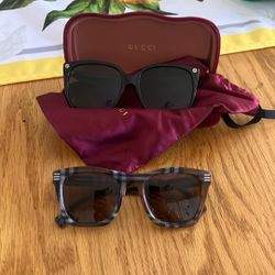 Gucci And Burberry Women Glasses Check Description 