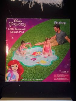 Little mermaid splash pad