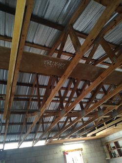 Wooden trusses