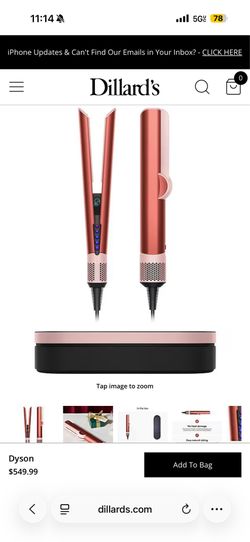 Dyson Airstrait Wet-to-Dry Straightener